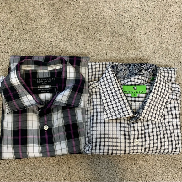 BUNDLE 3 Button Up Shirts XL - Picture 3 of 4